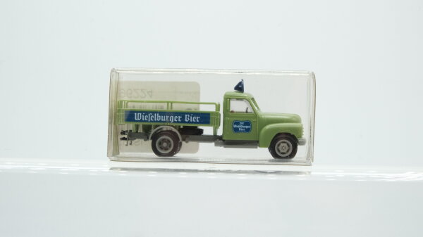 Brekina H0 Hanomag Hauber-LKW Pritsche "Wieselburger Pils"