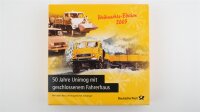 Brekina H0 006239 Mercedes-Benz Unimog 402 mit Anhänger "Weihnachts-Edition 2003"