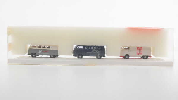 Brekina H0 9021 Modellauto-Set VW Bulli T1 "40 Jahre VW-Transporter"