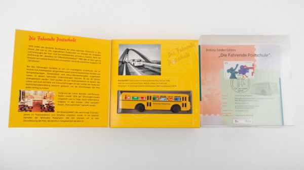 Brekina H0 006240 Büssing 6500 T im Schuldienst "Fahrende Postschule"