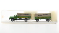 Brekina H0 7320 Henschel HS 140 Pritschen-Lastzug...