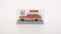 Brekina H0 19062 Ford Taunus 17m Kombi de Luxe orange/beige