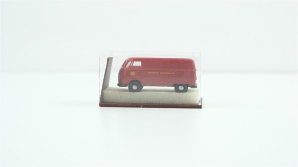 Brekina H0 3210 VW Transporter "Deutsche Bundesbahn" rot