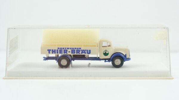Brekina H0 4018 Mercedes-Benz L 311 Pritsche "Dortmunder Thier-Bräu"