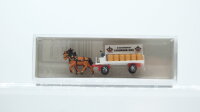 Preiser N 79478 Brauereiwagen (Pferde braun)