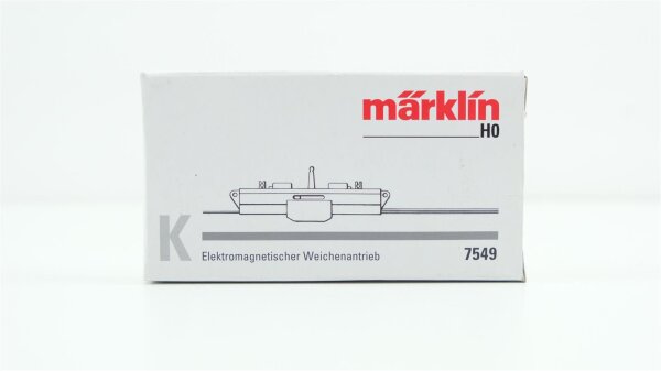 Märklin H0 7549 Elektromagnetischer Weichenantrieb (weiße Verpackung)