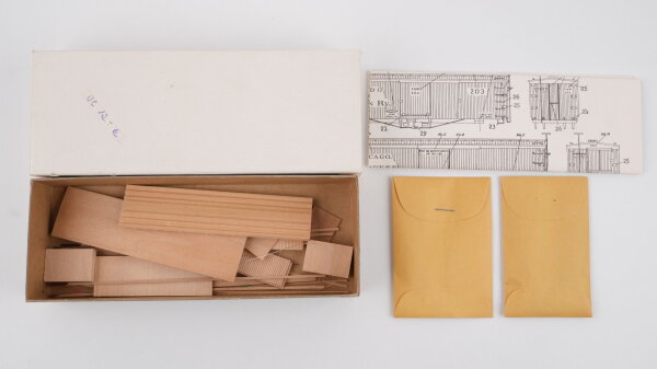 La Belle H0 Bausatz H0-40 Soo Line Box Car (1895 Period)