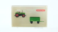 Wiking N 9600124 Fendt Favorit mit Anhänger