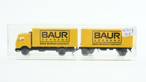 WIKING – Camion Mercedes-Benz MB L 2500 Koffer – Deutsche Reichpost – 1/87 – Occasion