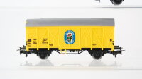 Märklin H0 Konvolut Güterwagen Kesselwagen mit Bremserbühne "Shell,Aral", Kühlwagen "Ecuador Bananas" DB