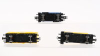 Märklin H0 Konvolut Güterwagen Kesselwagen mit Bremserbühne "Shell,Aral", Kühlwagen "Ecuador Bananas" DB