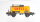 Trix/Unbekannt H0 Konvolut Güterwagen Kesselwagen "Shell", Kesselwagen silber, Selbstentladewagen "Erz IIId" (Kupplung fehlt), Niederbordwagen DB