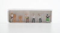 Preiser H0 10210 Figurenset Wirte, Kellner, Bedienung