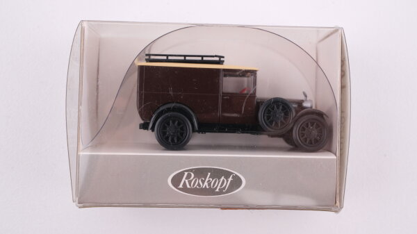 Roskopf H0 25302 Lieferwagen MB L1000 braun