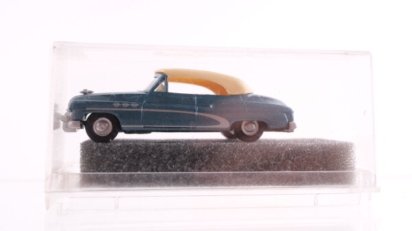 Praliné H0 4707 Buick Cabrio geschlossen blau metallic
