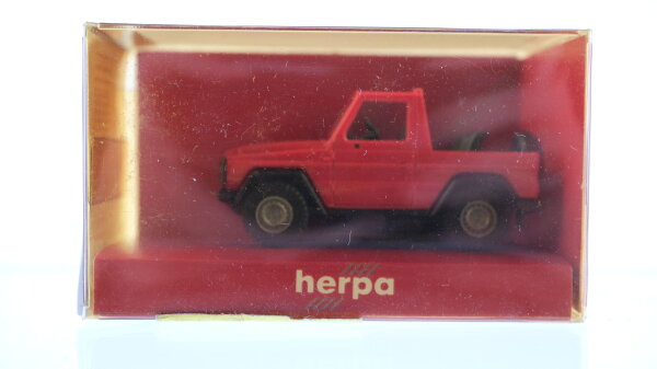 Herpa H0 2075 Mercedes 230 GE Cabrio rot