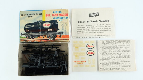 Airfix -91308 Tankwaggon "Esso" schwarz