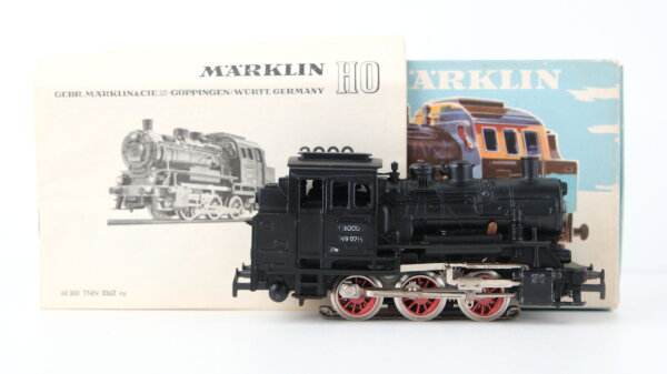 Märklin H0 3000 Tenderlokomotive BR 89 Wechselstrom Analog