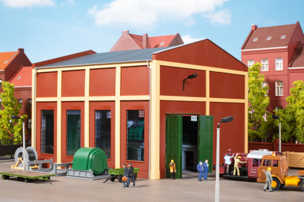 Auhagen H0 11458 Umformerwerk mit Inneneinrichtung