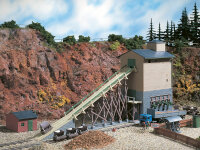 Auhagen H0 12266 Altes Splitt- und Schotterwerk