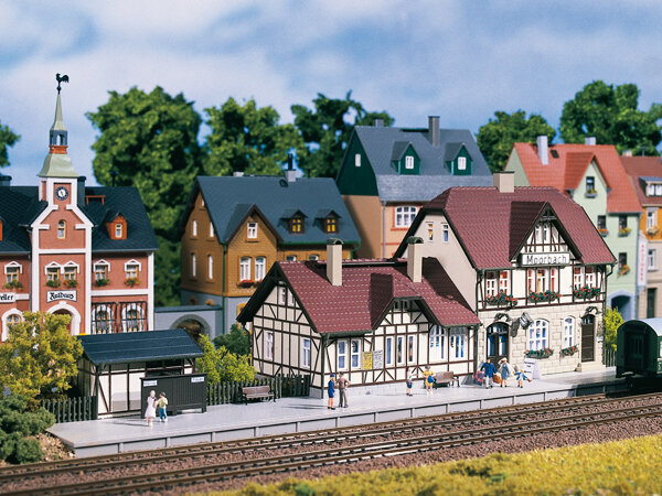 Auhagen TT 13321 Bahnhof Moorbach