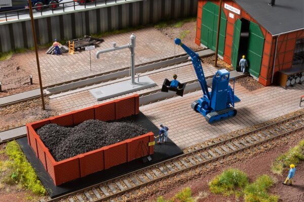 Auhagen H0 15104 Set Bahnbetriebswerk