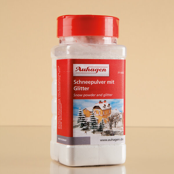 Auhagen 77032 Schneepulver mit Glitter