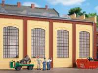 Auhagen H0 80609 Wände 2342N gelb, Industriefenster E