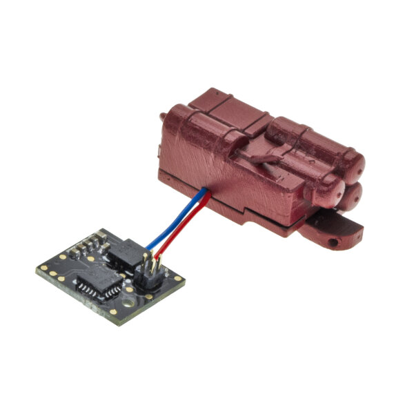 Viessmann H0 8454 Nachrüst-Set Sound für MB Rundhauber, rotbraun
