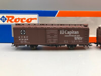 Roco H0 48497 US-Güterwagen Southern Pacific Lines/Santa Fe
