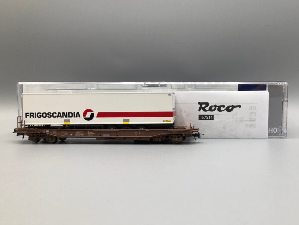 Roco H0 67511 Taschenwagen "Frigoscandia" Sdgmns DSB (17004176)