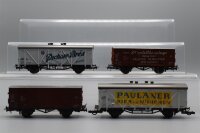 Roco H0 Konvolut gedeckte Güterwagen DB (17004091)