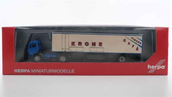 Herpa H0 157743 Mercedes-Benz SK Koffer-Sattelzug "Circus Krone"