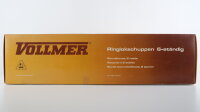 Vollmer H0 5758 Ringlokschuppen 6-ständig