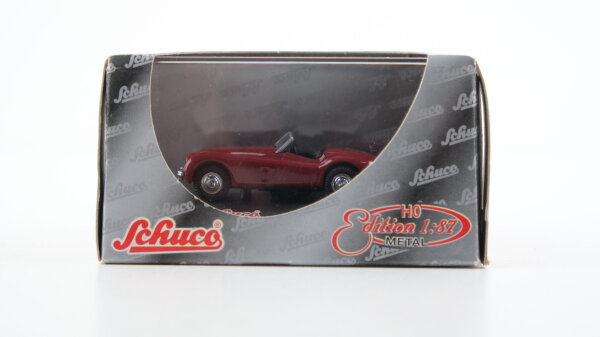Schuco H0 25174 Jaguar XK 120 dunkelrot