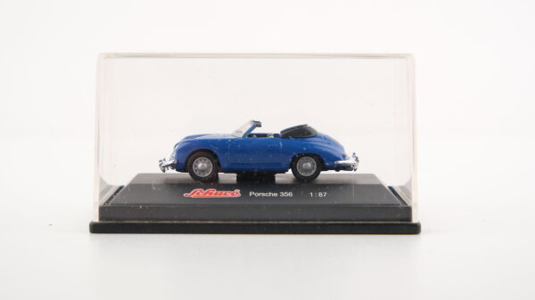 Schuco H0 Porsche 356 Cabrio blau