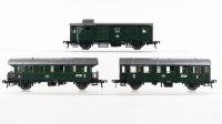 Fleischmann H0 Konvolut Personenwagen Packwagen DB