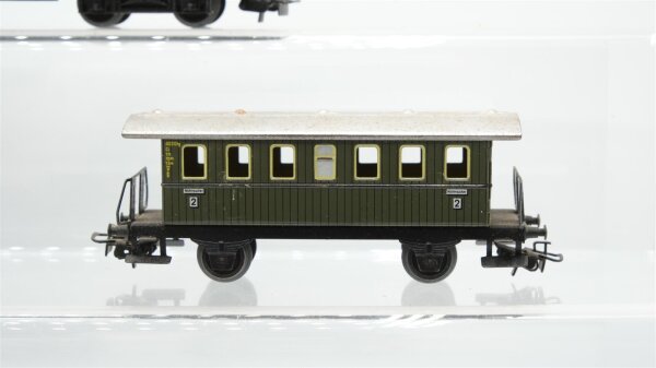 Märklin H0 Konvolut Personenwagen Packwagen "Blech" Länderbahn