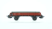 Märklin H0 Konvolut Niederbordwagen mit Baumaschienen Niederbordwagen Rungenwagen Niederbordwagen mit Plane DB