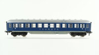 Fleischmann H0 Konvolut Personenwagen"Silberling" Personenwagen "Silberling 100 Jahre Fleischmann" Personenwagen blau DB (Dächer teilw. mit Lackschäden)
