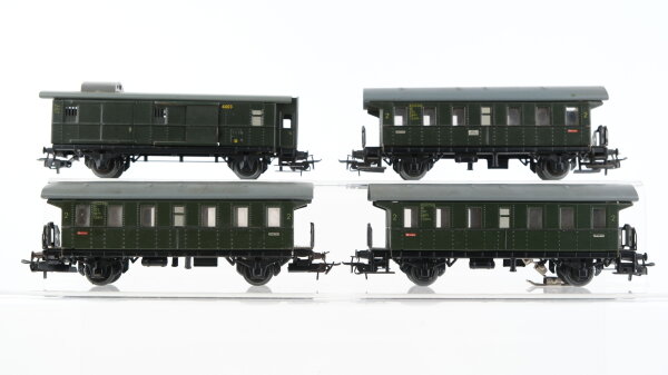 Märklin H0 Konvolut Personenwagen Packwagen Länderbahn