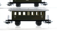 Märklin H0 Konvolut Personenwagen "Blech" 2. Kl. Länderbahn