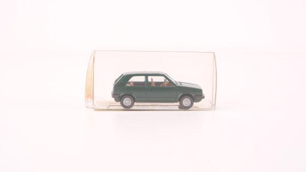 Wiking H0 10045 VW Golf 2 zweitürig dunkelgrün