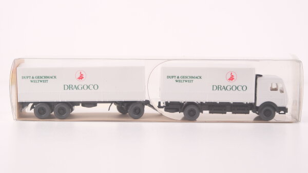 Wiking H0 26455/1 Mercedes-Benz Pritschen-Lastzug "Dragoco"