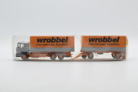 Wiking H0 29570 MAN F 90 Wechselpritschen-Lastzug...