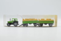 Wiking H0 26386 Deutz-Fahr Schlepper mit Anhänger