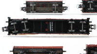 Märklin H0 Konvolut Niederbordwagen Niederbordwagen mit Plane DB