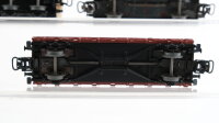 Märklin H0 Konvolut Niederbordwagen Niederbordwagen mit Plane DB