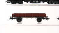 Märklin H0 Konvolut Niederbordwagen Niederbordwagen mit Plane DB