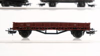 Märklin H0 Konvolut Niederbordwagen Niederbordwagen mit Plane DB